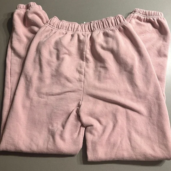 ALO Small Pink Sweatpants - Picture 2 of 2